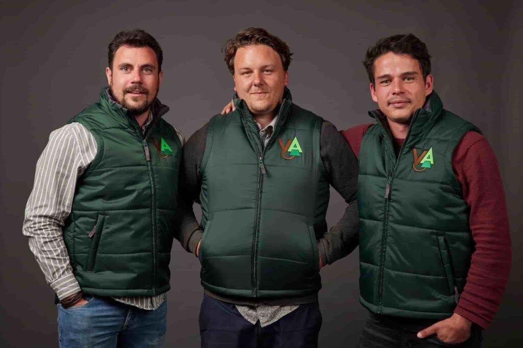 Les 3 fondateurs de Veragrow