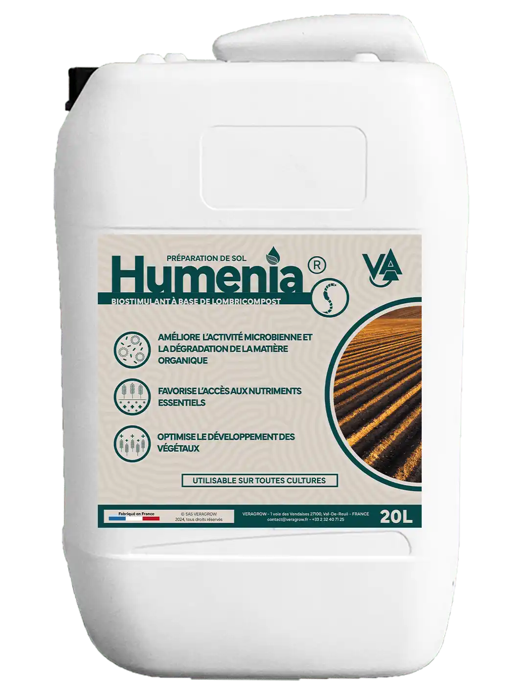 Biostimulant de préparation de sol Veraterra